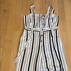 Stripped romper